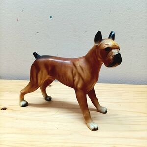 Vintage Boxer Dog Figurine